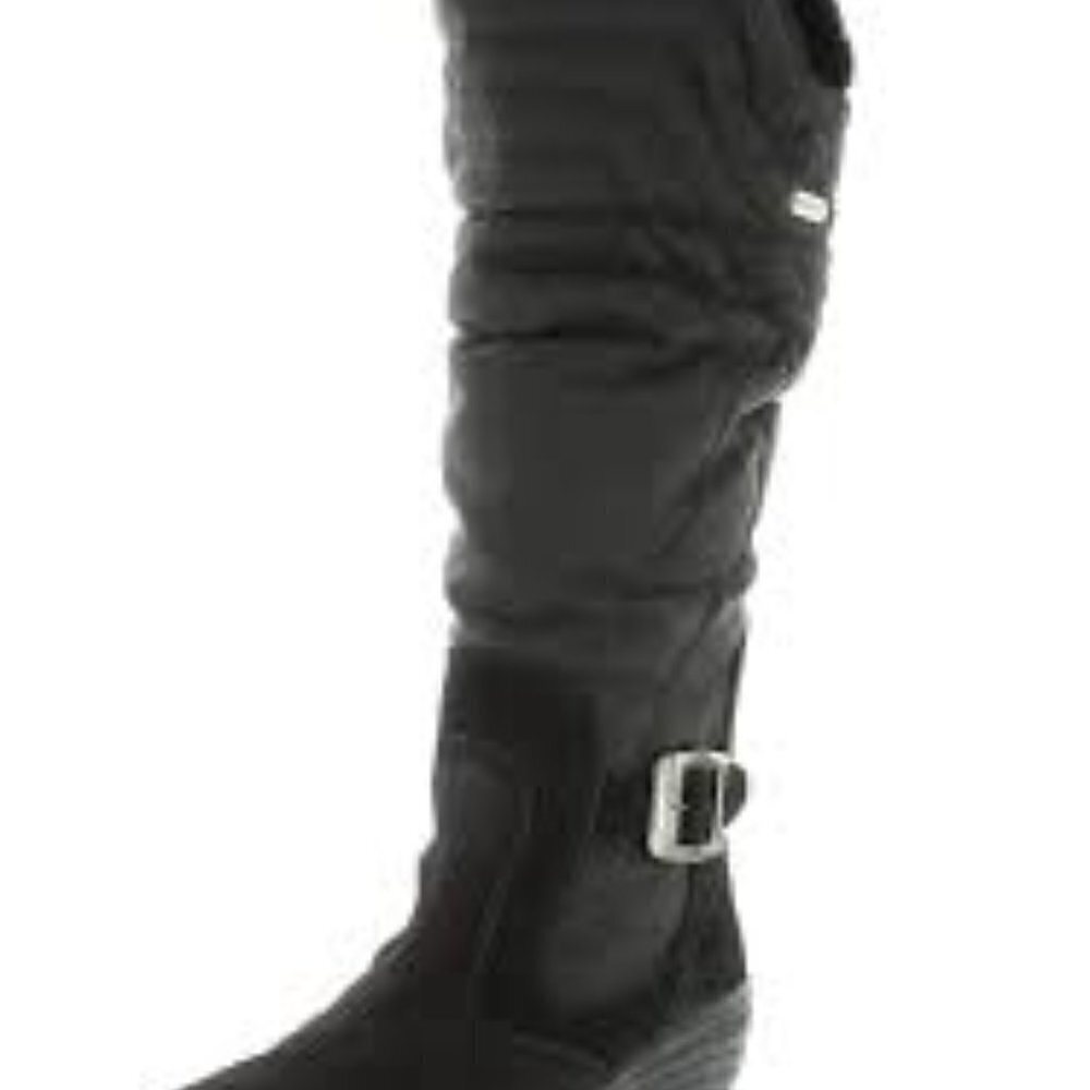 pajar Natasha Faux-Fur Waterproof Winte Black Boot - Picture 3 of 16